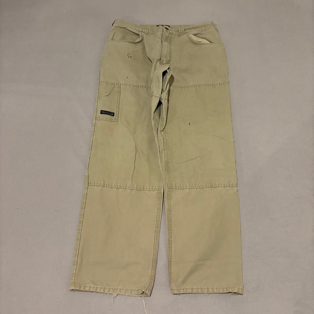 Arborwear Mens Original Tree Climbers Gear Double Knee Canvas Work Pants 36x32